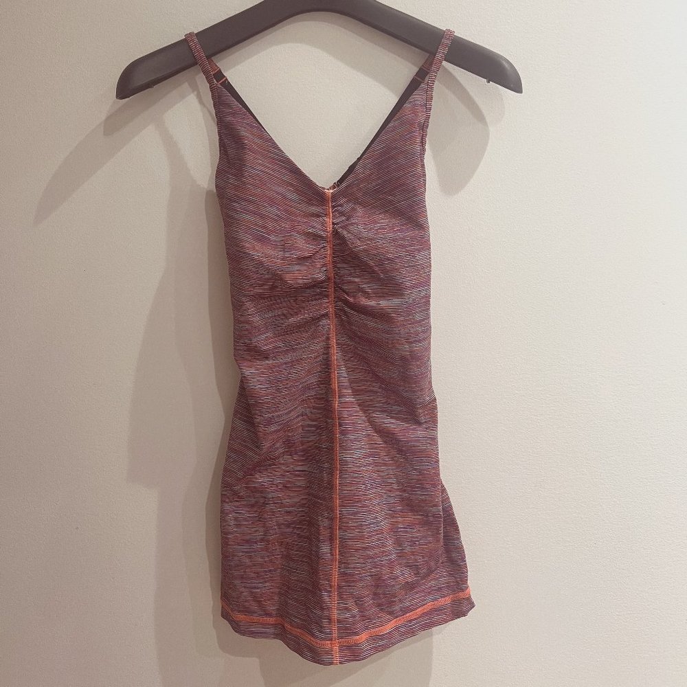 Lululemon Multi-colour Gym/Yoga Tank Top